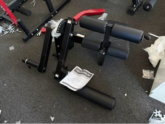 Mikolo Leg Curl and Extension Attachment for 3" x 3" Power Cage Rack Attachment Set,Home Gym Accesso