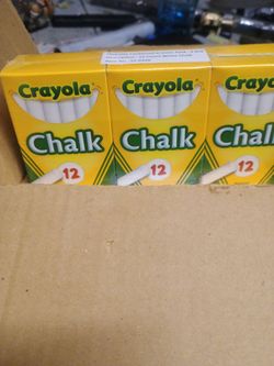 Crayola 12ct White Crayons Bulk Case 35 Units