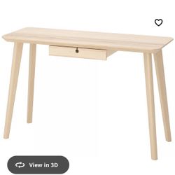 Solid Wood Birch Desk Ikea