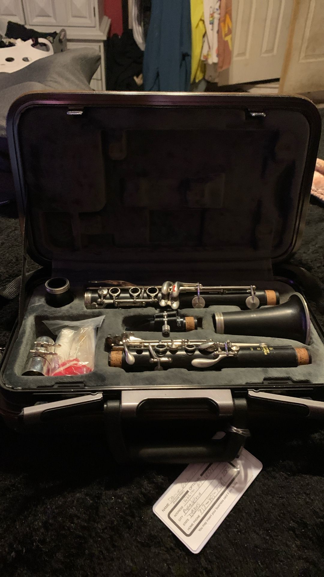 Buffet Crampon E11 Intermediate Bb Clarinet -Black