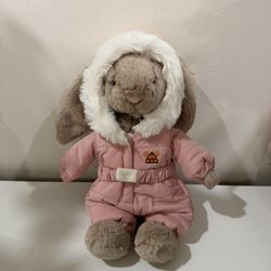 Jellycat bashful bunny snow suit