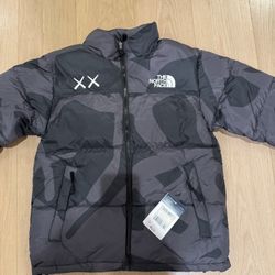 KAWS x The North Face Retro 1996 Nuptse Down Jacket Black 