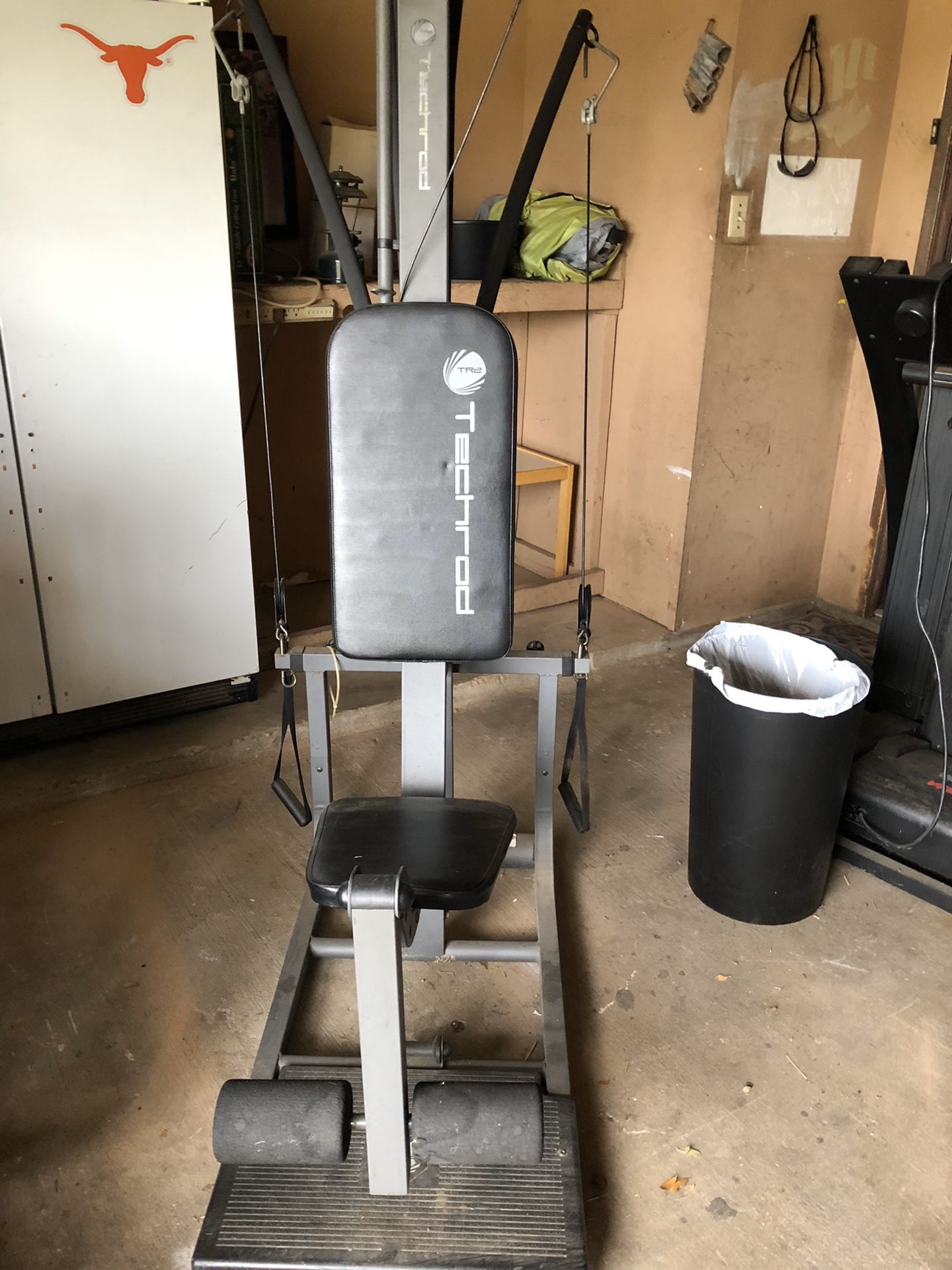 Techrod exercise machine (similar to the bowflex)