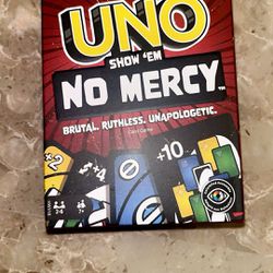 UNO ( SHOW’EM) NO MERCY  4 Packs Available 