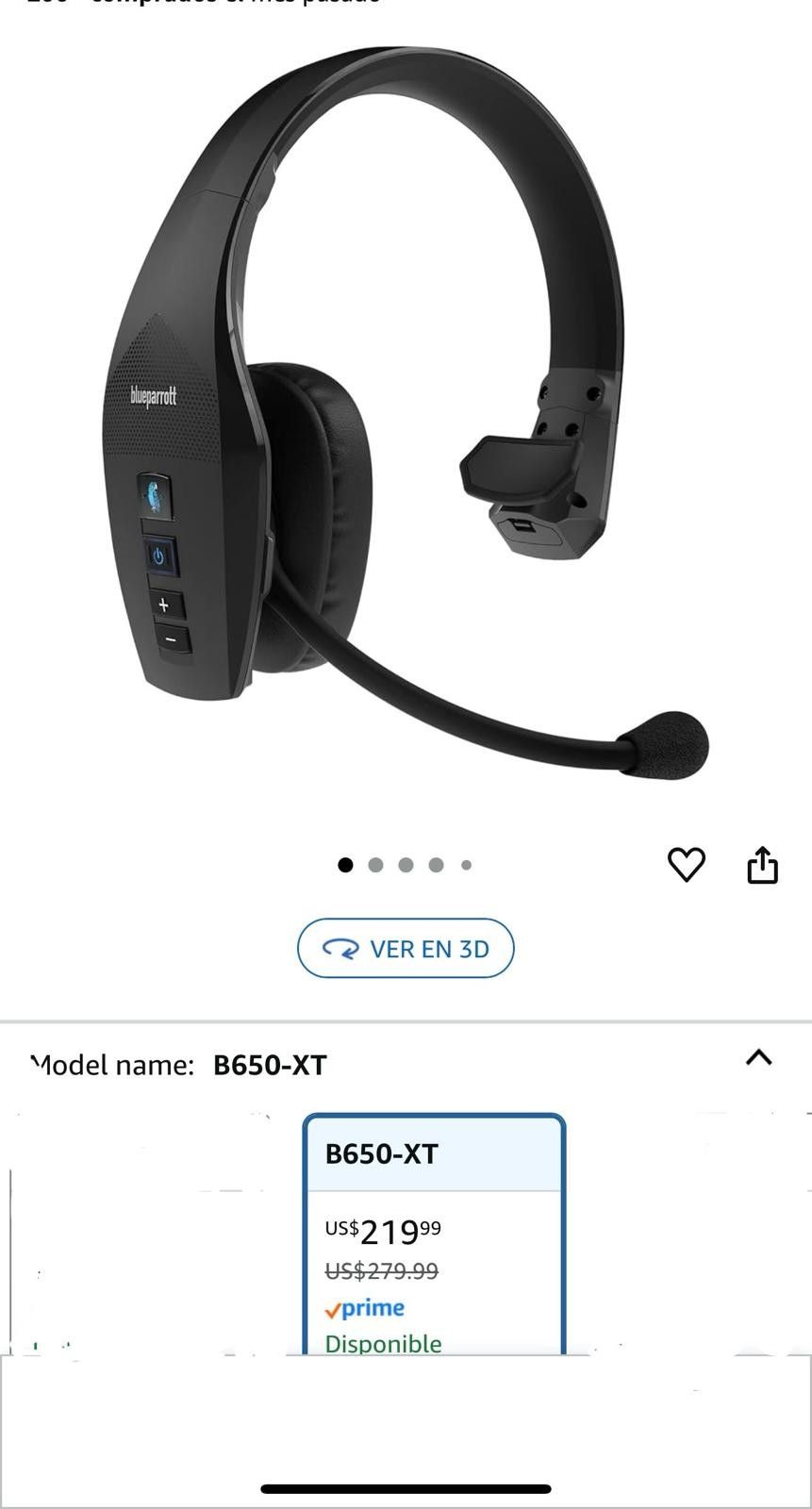BlueParrott S650-XT Bluetooth