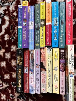 Lot of 18 Cozy Mystery Paperback Books