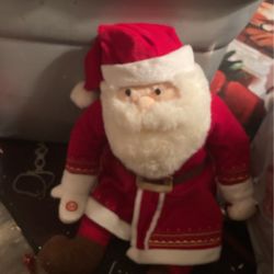 Santa clause stuffed