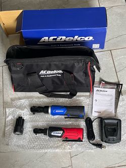ACDelco Cordless Ratchet Wrench Set NEW with carrying bag.