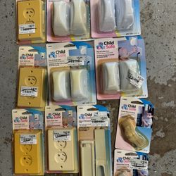 Child Safe Lot Unopened. $10 Takes Lot. Must Pickup