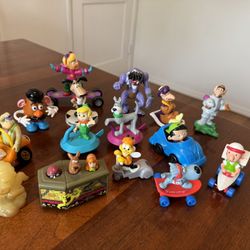 Happy meal kids toys McDonald’s, Burger King Wendy’s, Cheerios, Hardee’s cartoons vintage