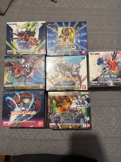 Digimon Sealed Booster Boxes