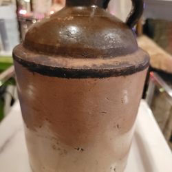 Very Old Vintage Wisky Jug 