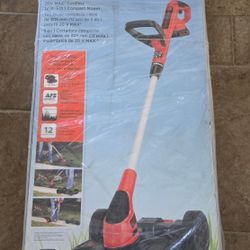 3 n 1 Edger Mower. Battery