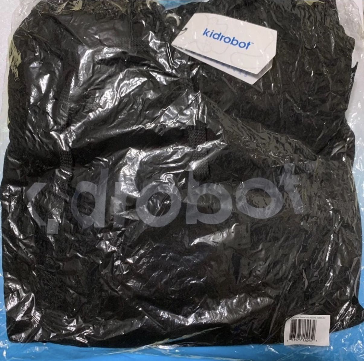 NEW Kidrobot Bot Head Sleeve Print Hoodie Size Adult Small