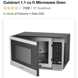Cuisinart 1.1 Cu ft Microwave 