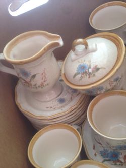 Antique Coffee China set
