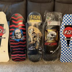 Skateboard Decks Powell Santa Cruz 