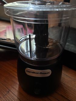 Hamilton Beach Stack & Press 3-Cup Mini Food Chopper – Great Condition