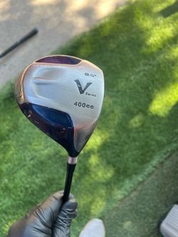 Turbo Power V Series Titanium driver with a 400cc clubhead size.