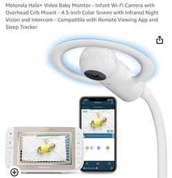 Motorola halo baby Camera and Monitor 