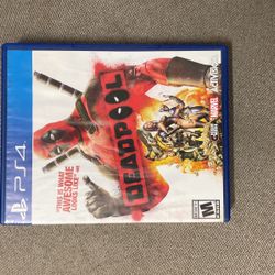 Deadpool Game For The Ps4.  