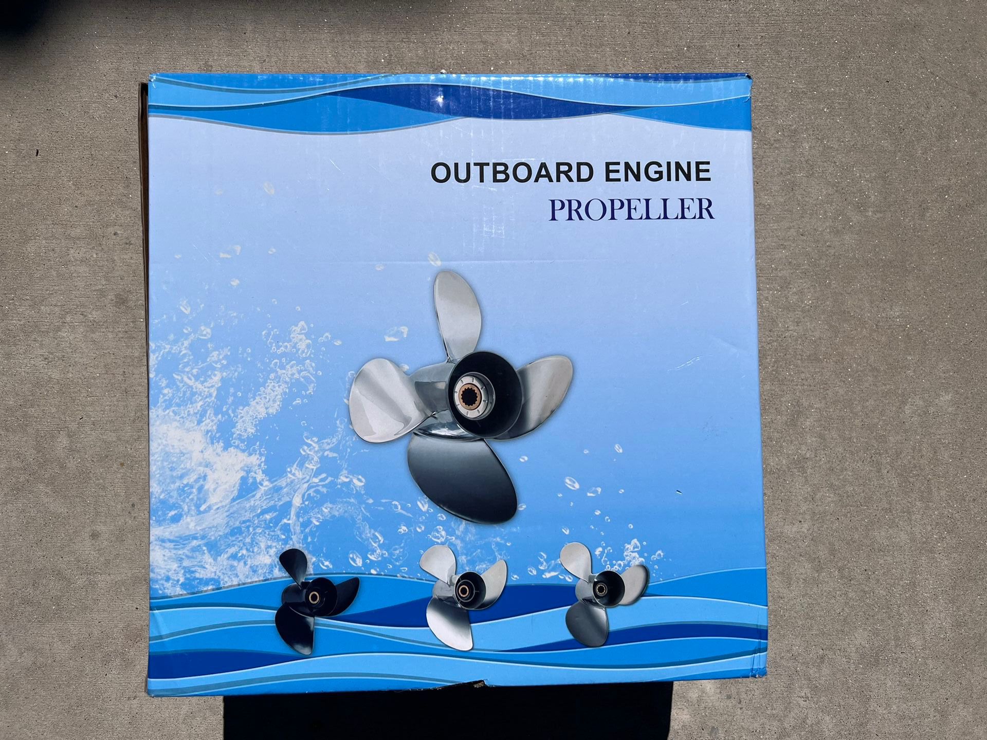 Outboard Engine Performance Propeller
