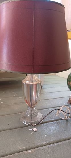 Antique Glass Lamp