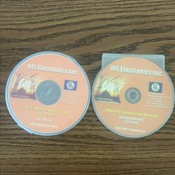 RFL Electronics Utility Discs (IMUX 2000 + DACS-R Manual)