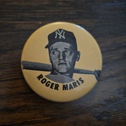 Collectable!!Roger Maris Pinback Button