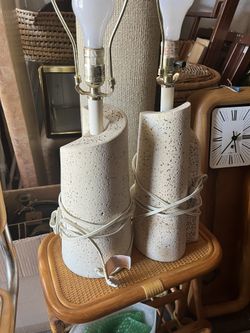 Vintage lamp set