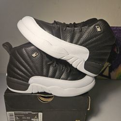 Size 3y - Kids Playoff Jordan 12's -$100