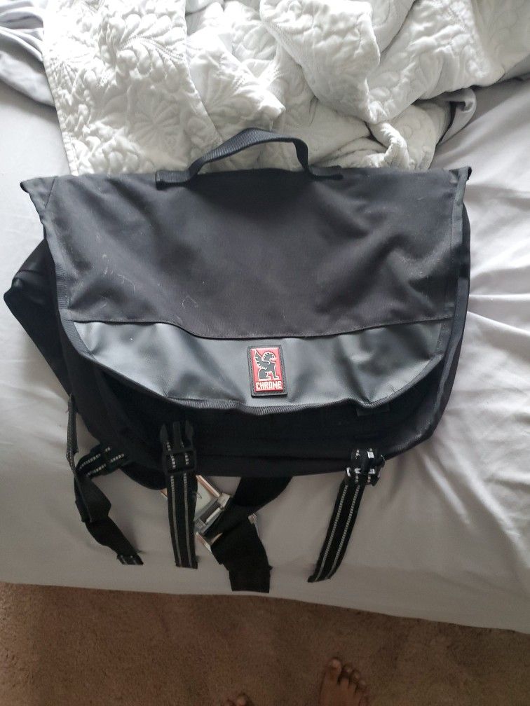 Chrome Messenger Bag