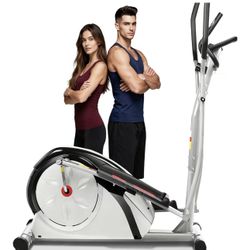 ANCHEER Elliptical Exercise Machine,Elliptical Machine Max 500LBS