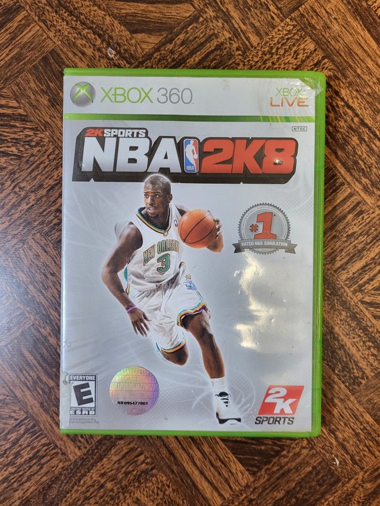 Xbox 360 NBA 2k8 Game
