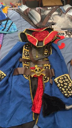 Kids Size 6 Pirate Costume