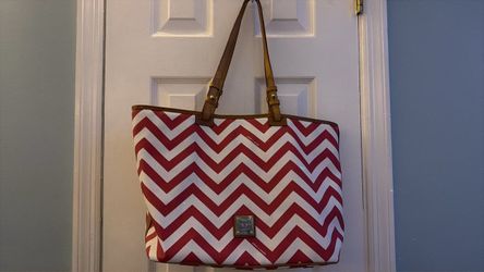Dooney & Bourke Chevron Tote Bag