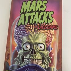 Mars Attacks  The Dice Game 1st Edition Topps 2014 MINT Steve Jackson