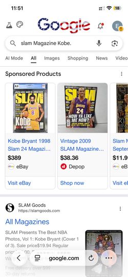 Kobe slam magazine comes with CD inside poster and everything never opened