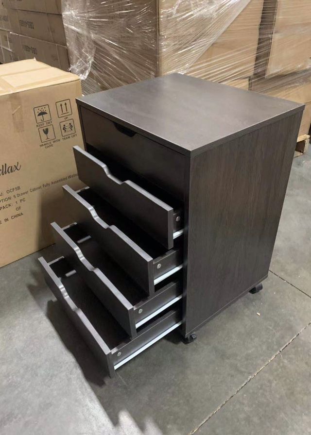 NEW $65 each Halifax 5 Cabinets 20x16x27 Inch Tall Wood Wooden Storage File Office Cabinet dresser With Rolling Wheels