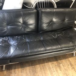 Leather Futon 