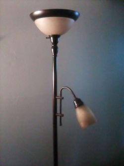 Torchiere Floor Lamp with Reading Light