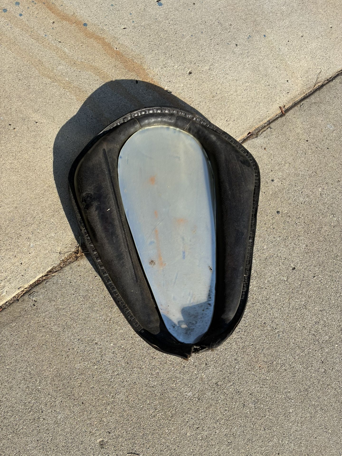 Vintage Antique Horse Saddle Mirror 