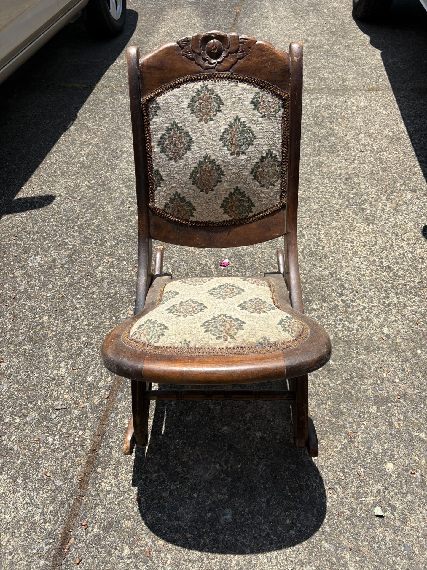 Small Wooden Rocking Chair