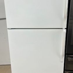 Whirlpool fridge top freezer white 