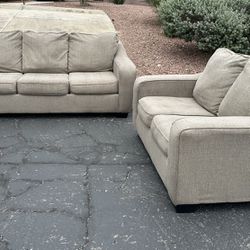 Neutral Couch Sofa Set 