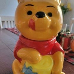 Winnie The Pooh Cookie Jar Vintage 