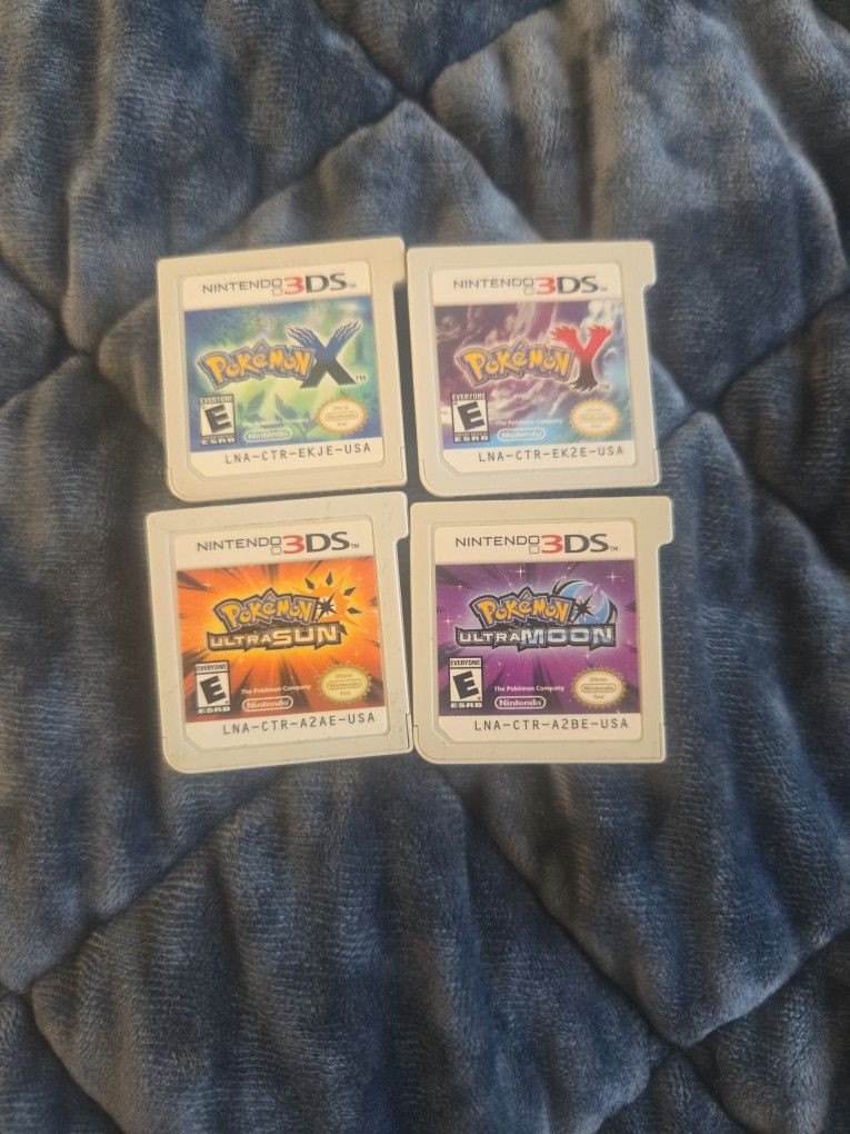 Pokemon 3ds Games!