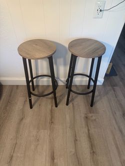 Bar Stools, Set of 2 Bar Chairs