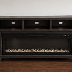 TV Stand w/ Electric Fireplace