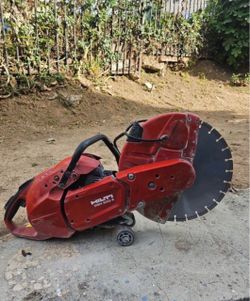 Hilti concrete saw